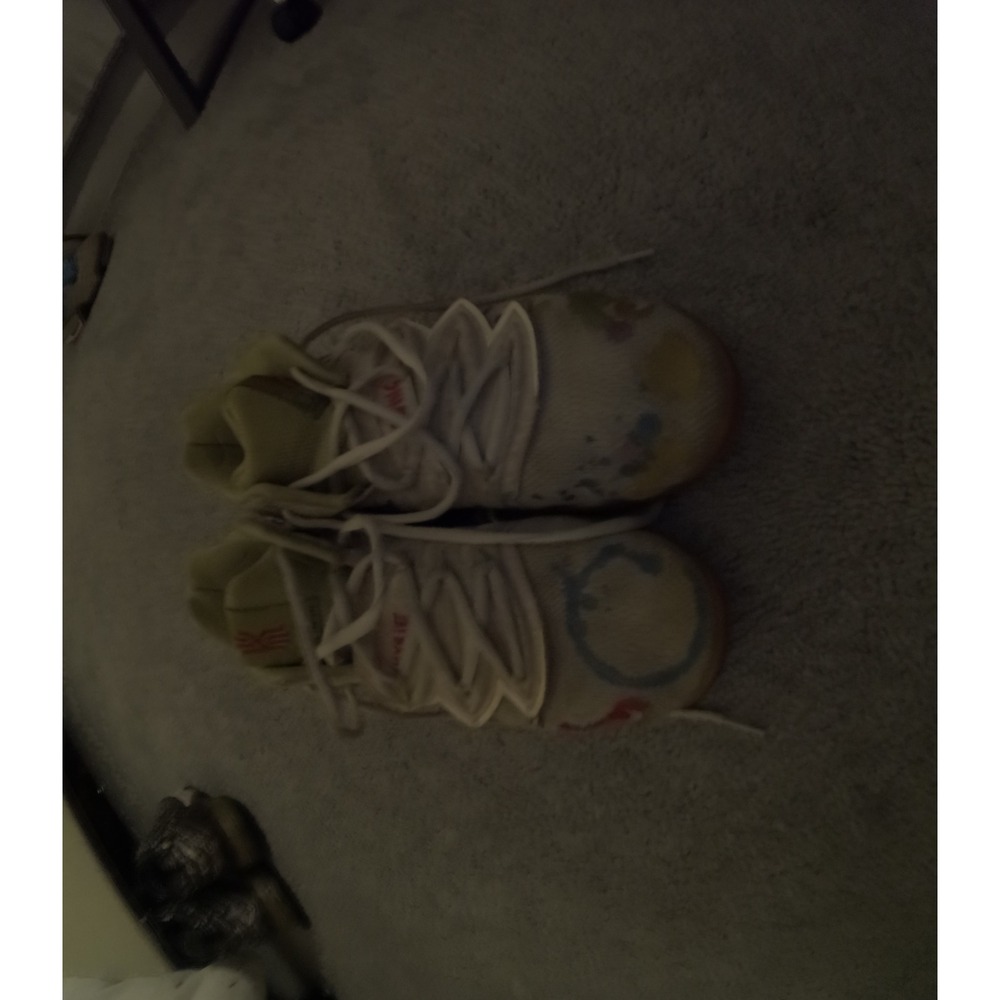 Nike Kyrie 5 Bandulu Pale Ivory Basketball Shoes CK5836-100 Mens Size 5Y